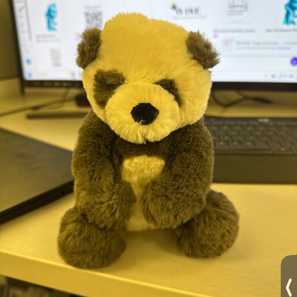 Jellycat HARRY PANDA CUB - Small 7" - Retired - Authentic - EUC